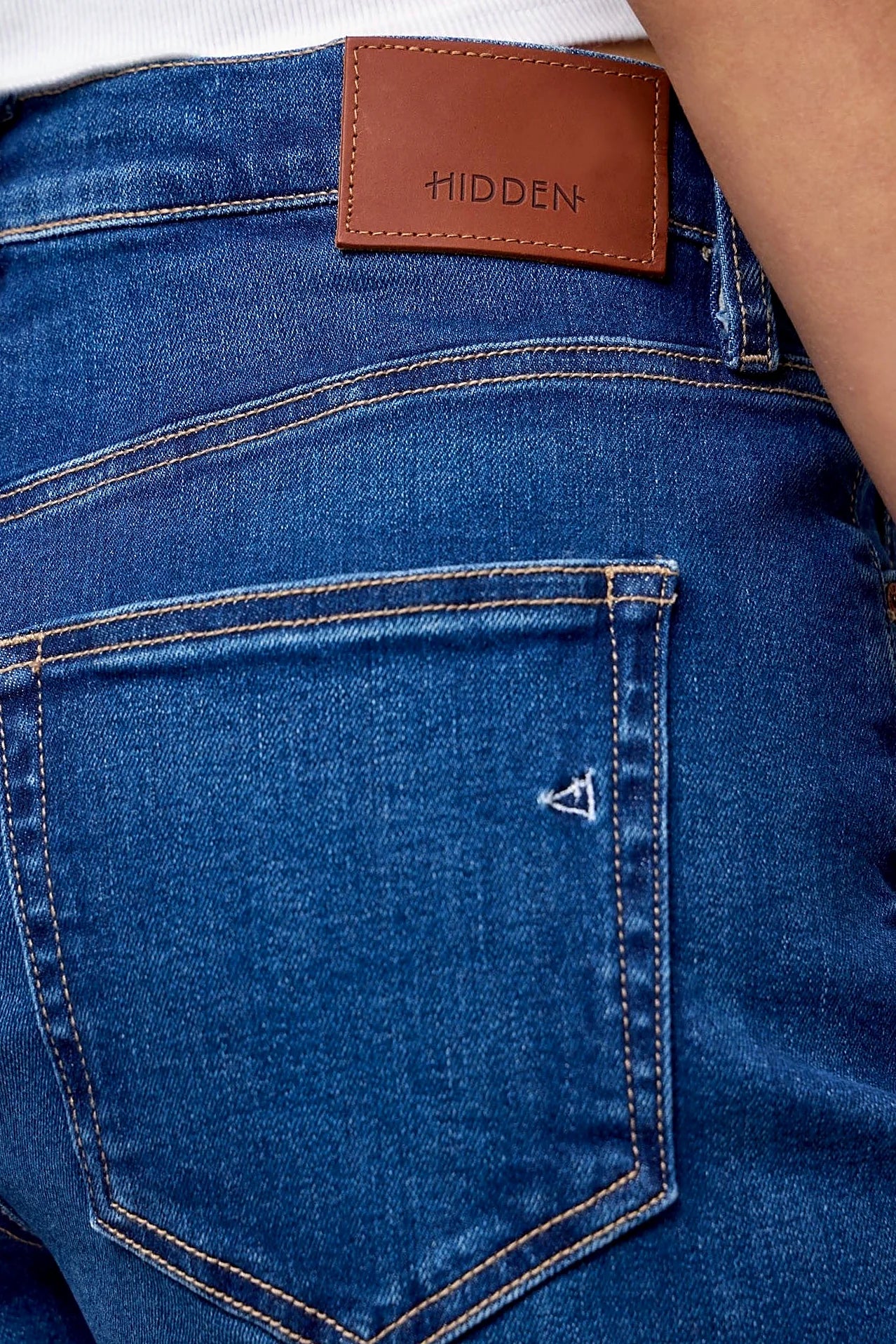 Dark Wash High Rise Shorts
