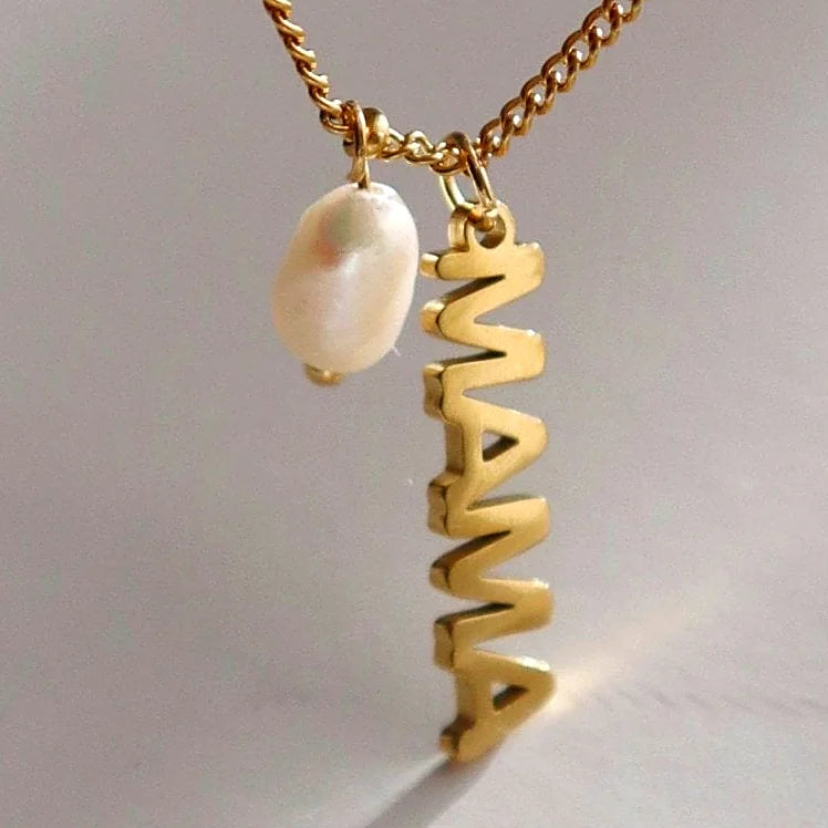 Close view of the two charms hanging together
