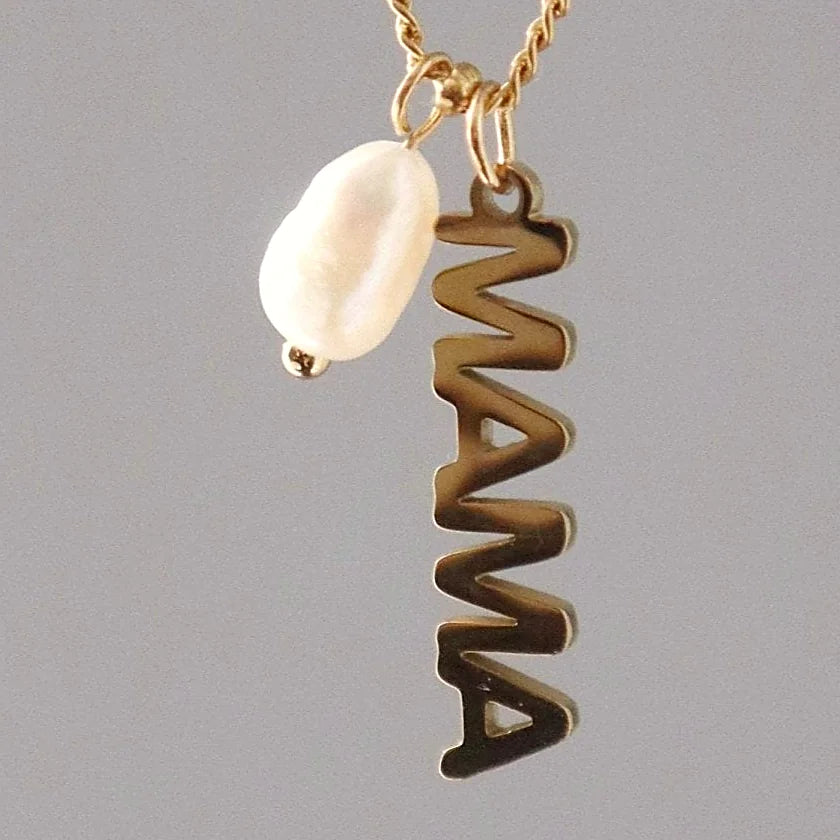 The necklace laid flat with its extender