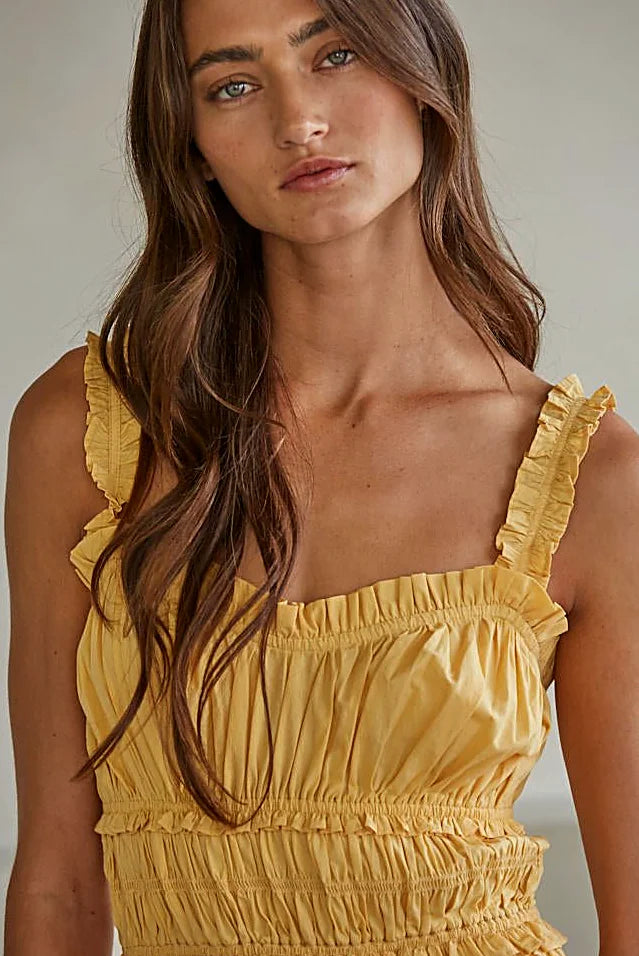 Maxi Tangerine Dress
