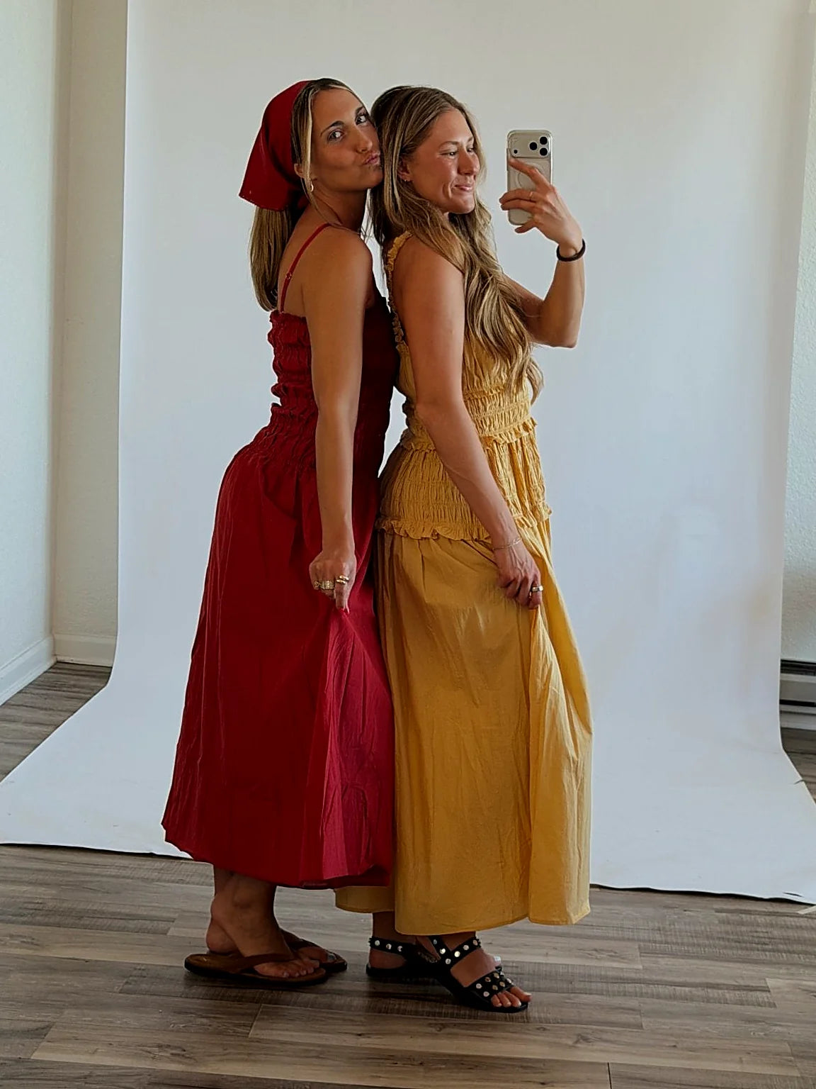 Maxi Tangerine Dress