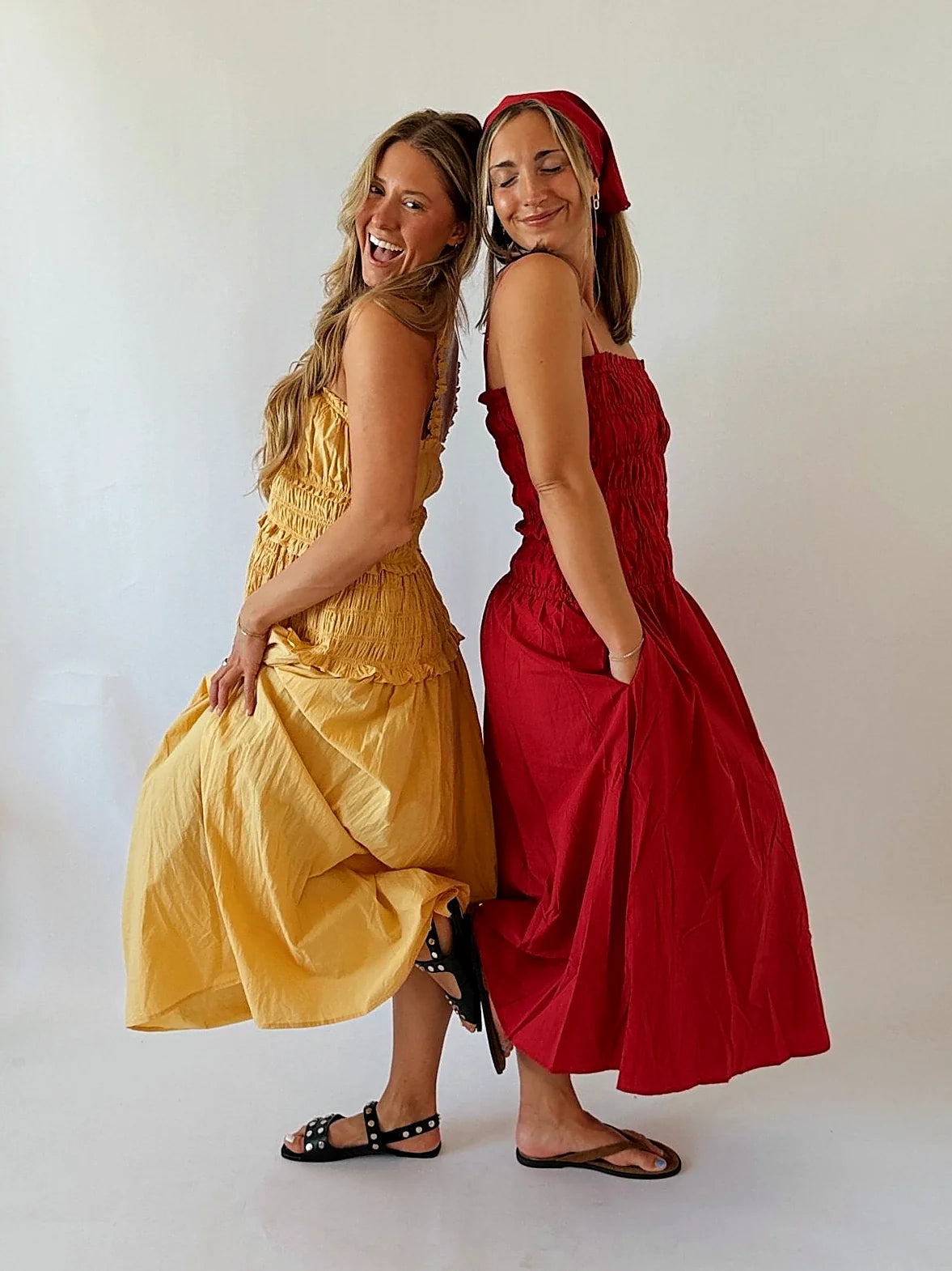 Maxi Tangerine Dress