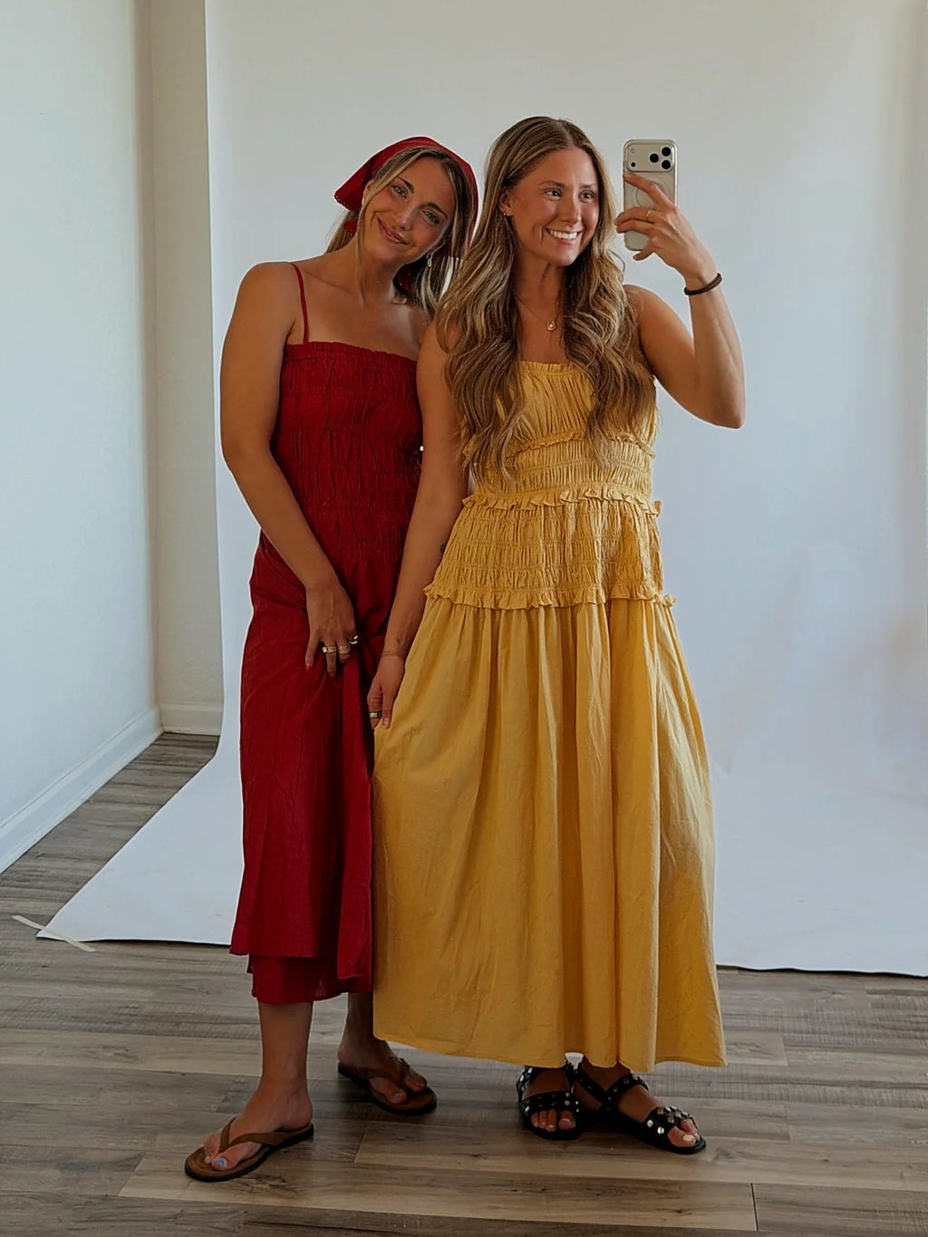 Maxi Tangerine Dress
