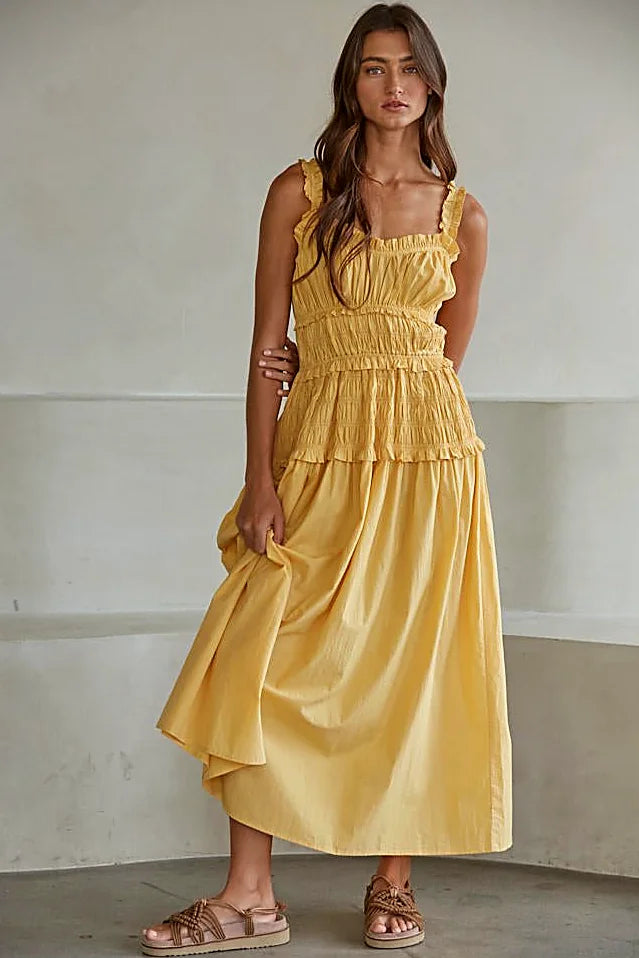 Maxi Tangerine Dress