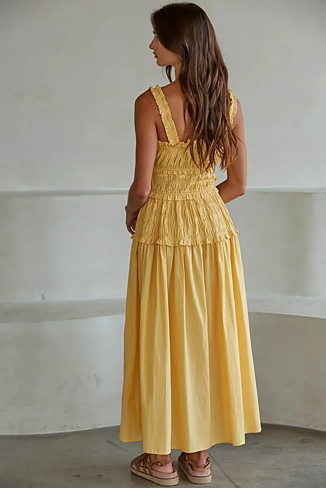 Maxi Tangerine Dress