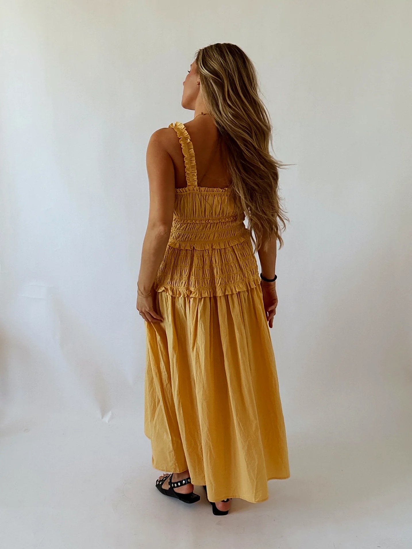 Maxi Tangerine Dress